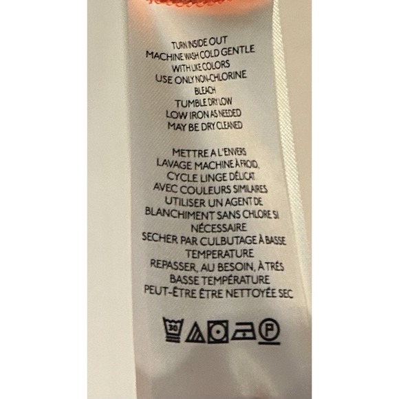 Free People Women's Medium Orange Metallic Stripe Maxi Dress Boho Festival Tie - Picture 14 of 15